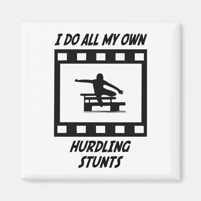 Hurdling Stunts Magnet (Vorne)