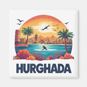 Hurghada Ägypten Reise Andenken Geschenk Für Entde Magnet