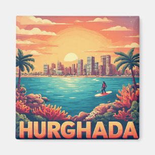 Hurghada Ägypten Urlaub Andenken Für Urlaubssammle Magnet