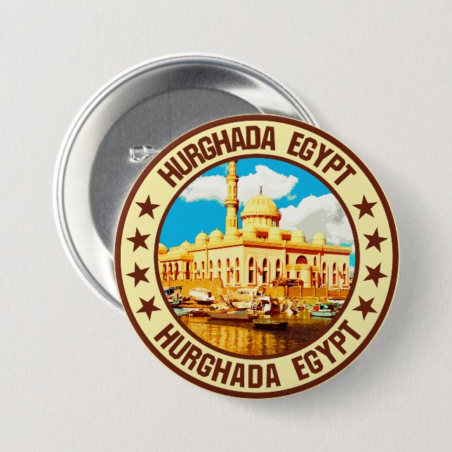 Hurghada Button (Vorne & Hinten)