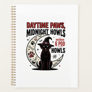 Hurlements de chien Halloween minuit