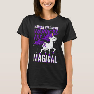 Hurler Syndrom Warrior Awareness Unicorn Mps-ih P T-Shirt
