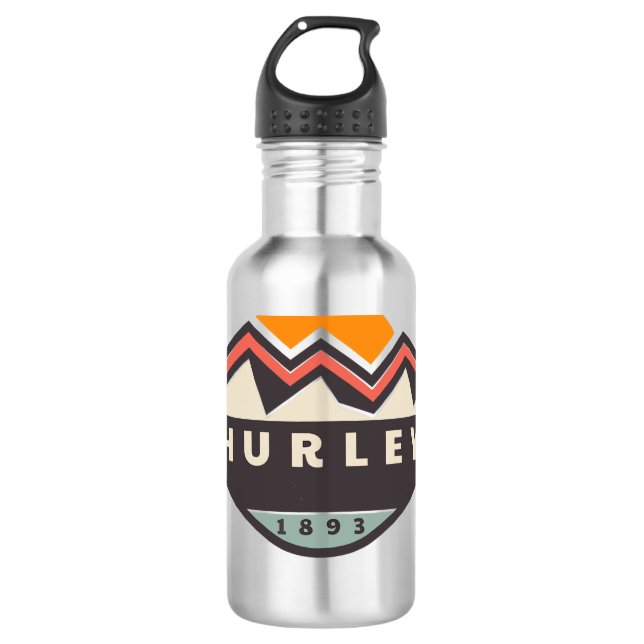 Hurley Virginia Long Sleeve Edelstahlflasche (Vorderseite)