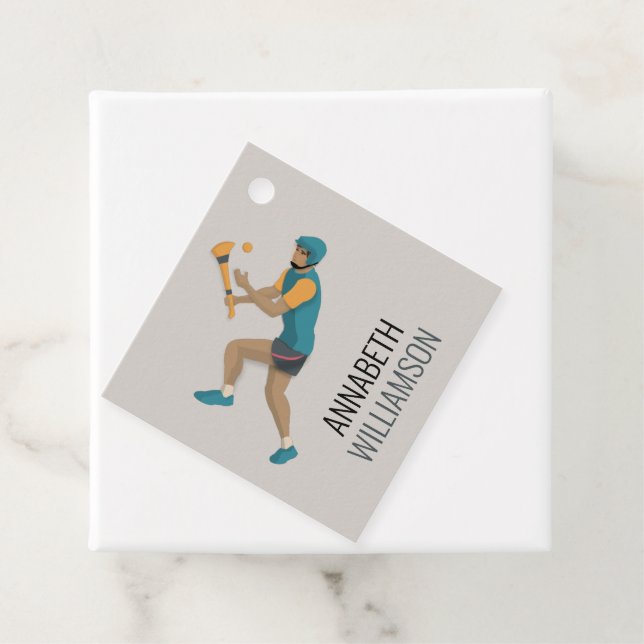 Hurling Geschenkanhänger (Beispiel)