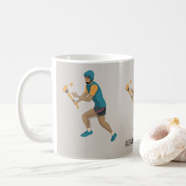Hurling Kaffeetasse (Mit Donut)