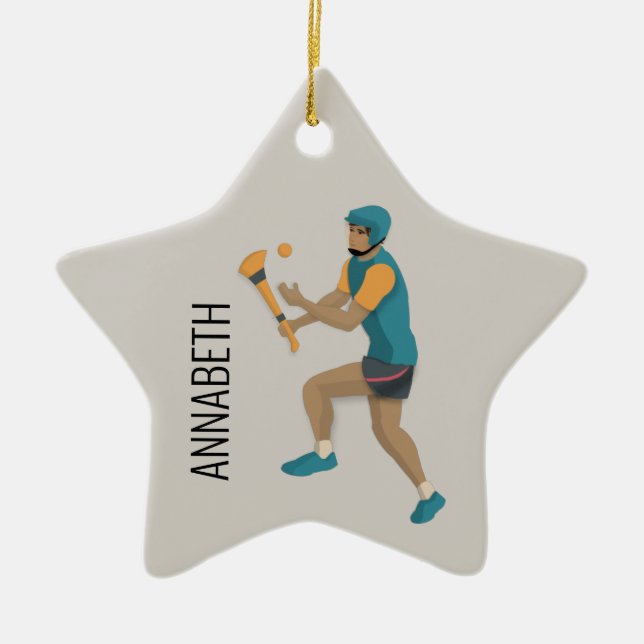 Hurling Keramik Ornament (Vorne)