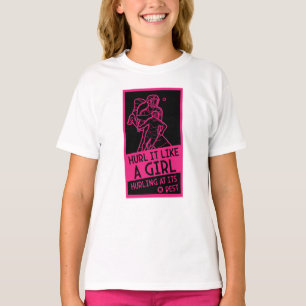 Hurling Sport für Frauen T-Shirt
