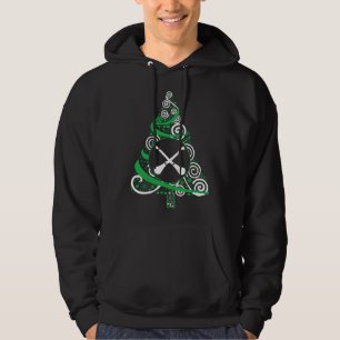 Hurling Xmas Tree Hurling Weihnachtsgeschenke Chri Hoodie