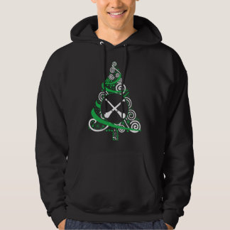 Hurling Xmas Tree Hurling Weihnachtsgeschenke Chri Hoodie