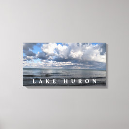 Huron Clouds Leinwanddruck