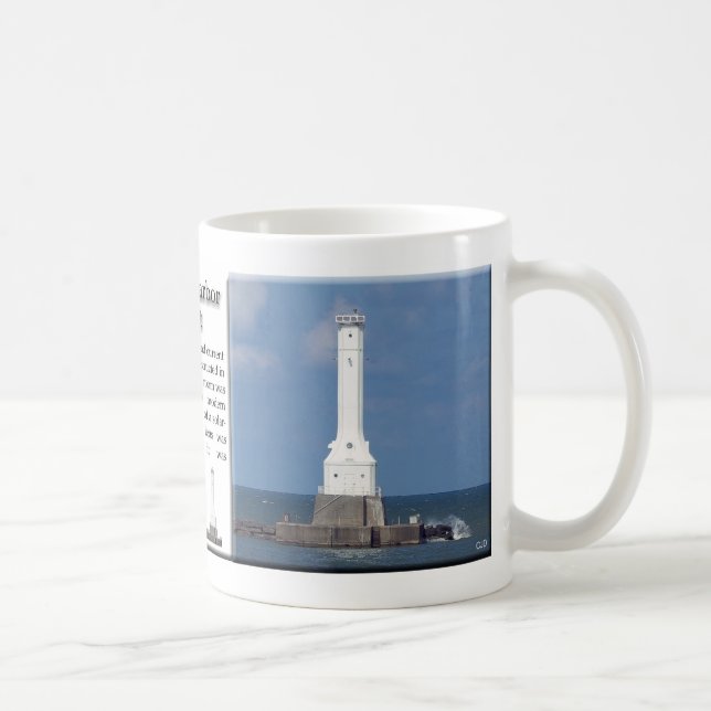 Huron Harbor Light Tasse (Rechts)