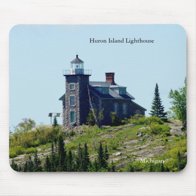 Huron Island Lighthouse mousepad (Vorne)