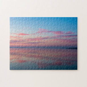 Huron Lake Pink Sunrise