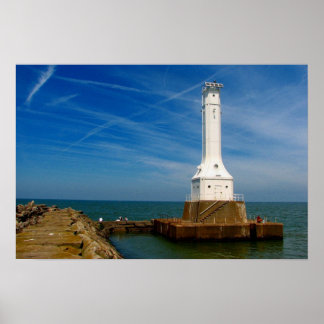 Huron-Leuchtturm Poster