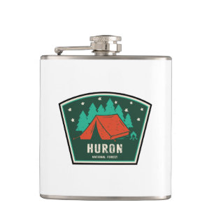 Huron National Forest Camping Flachmann
