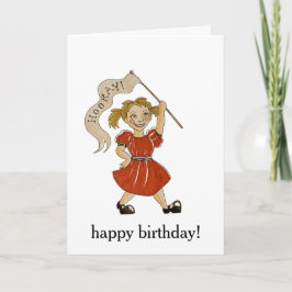 Hurra! Alles Gute zum Geburtstag Karte