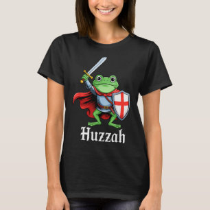 Hurra Froschritter Lustiges Schwert Meme Zitat Mit T-Shirt