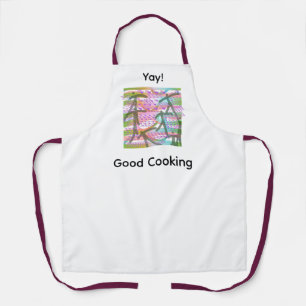 Hurra! Gutes Kochen Schürze
