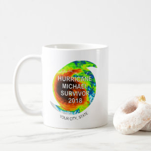 HURRICANE MICHAEL SURVIVOR 2018   Stadt, Staat Kaffeetasse