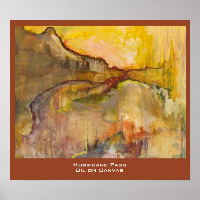 Hurricane Pass Artist's Print Poster (Vorne)