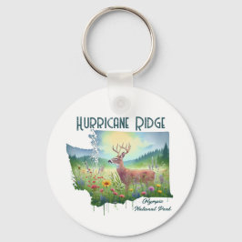 Hurricane Ridge Nationalpark Souvenir Geschenk Schlüsselanhänger