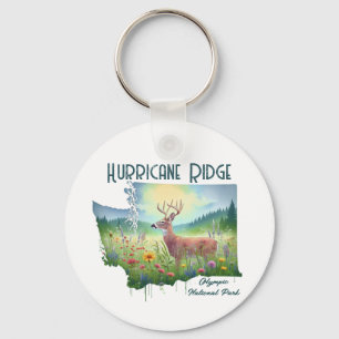 Hurricane Ridge Nationalpark Souvenir Geschenk Schlüsselanhänger