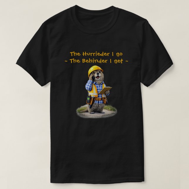 "Hurrieder" (1) T-Shirt (Design vorne)