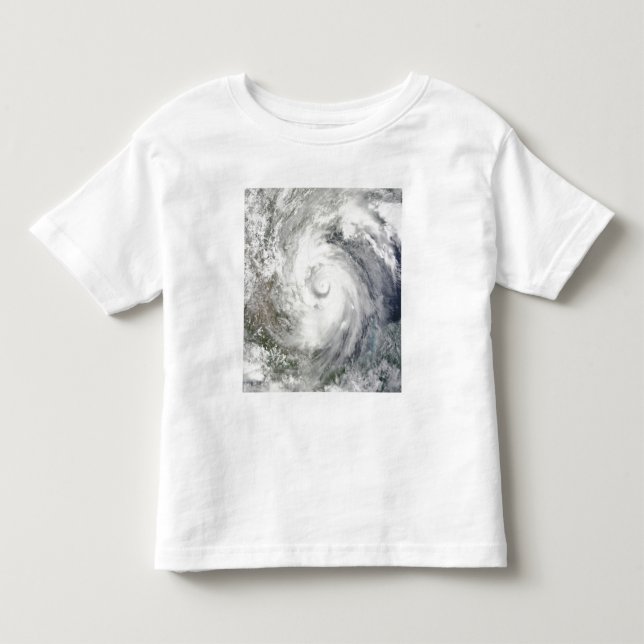 Hurrikan Alex über dem Western Golf von Mexiko Kleinkind T-shirt (Vorderseite)