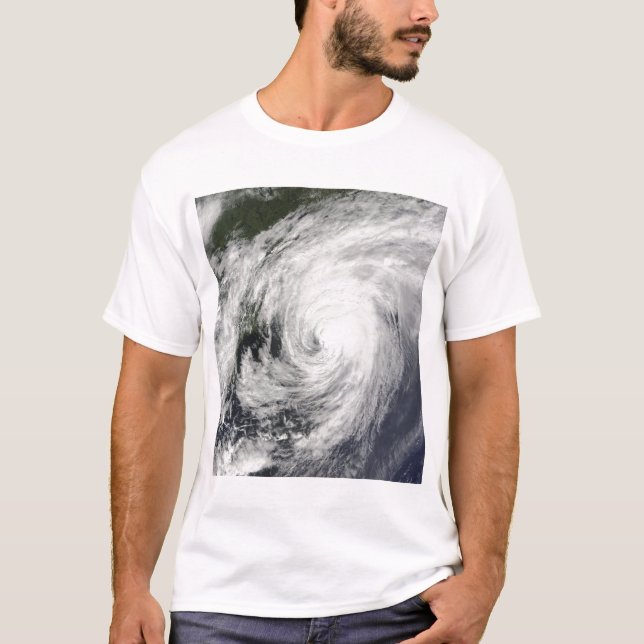 Hurrikan Bill über Nova Scotia T-Shirt (Vorderseite)