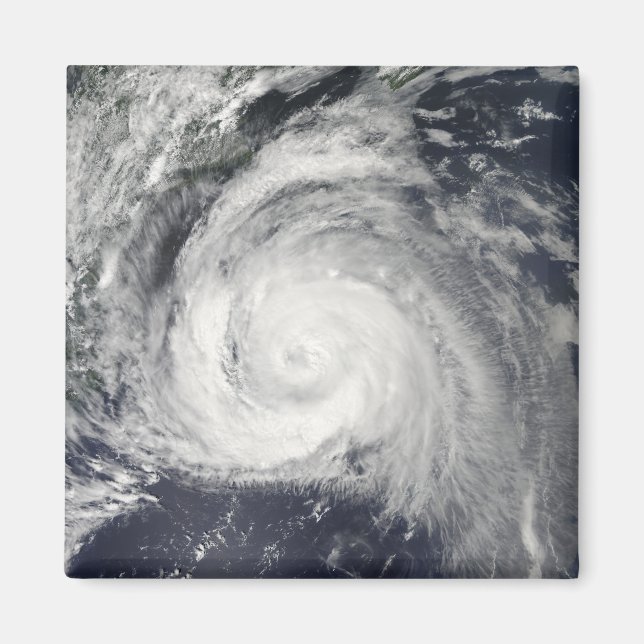 Hurrikan Bill vor der Ostküste Magnet (Vorne)