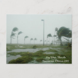 Hurrikan Dennis 2005 Key West Florida Postkarte