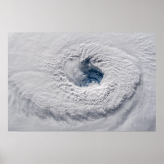 Hurrikan Florence Eye aus dem All Poster