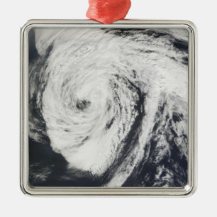 Hurrikan Florenz Silbernes Ornament