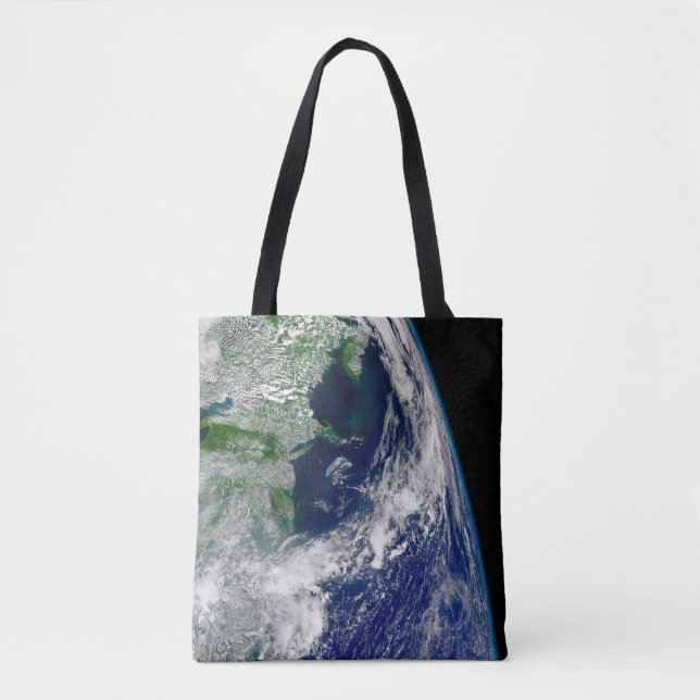 Hurrikan Frances auf einer teilweisen Erde. Tasche (Vorderseite)