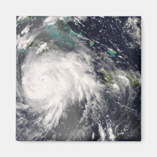 Hurrikan Gustav über Jamaika 2 Magnet