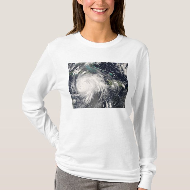 Hurrikan Gustav über Jamaika 2 T-Shirt (Vorderseite)