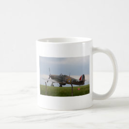 Hurrikan Hawker Drei Viertel Blick Kaffeetasse