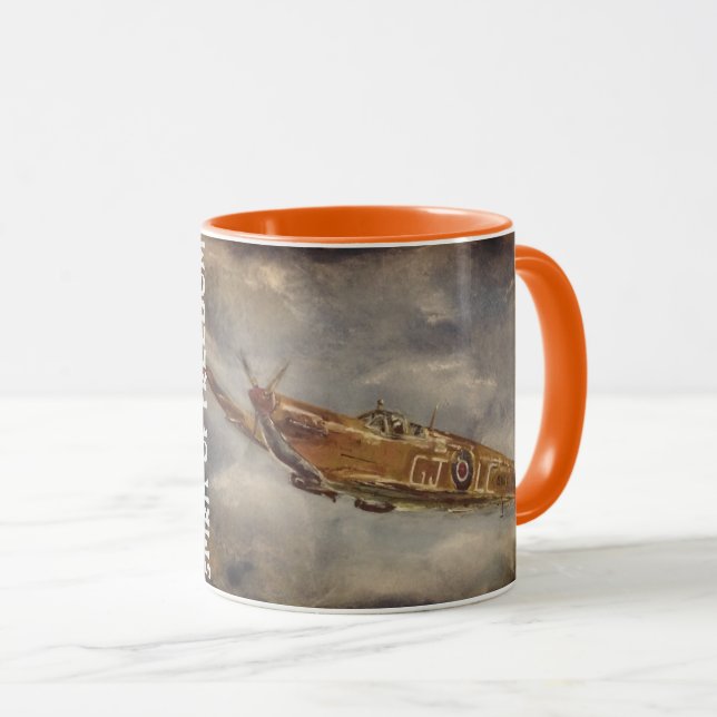 Hurrikan Hawker \Spitfire Tasse (VorderseiteRechts)
