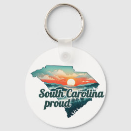 Hurrikan Helene Fundraiser South Carolina Strong Schlüsselanhänger