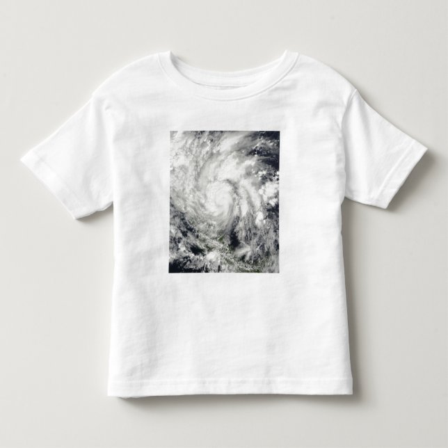 Hurrikan Ida über Nicaragua Kleinkind T-shirt (Vorderseite)
