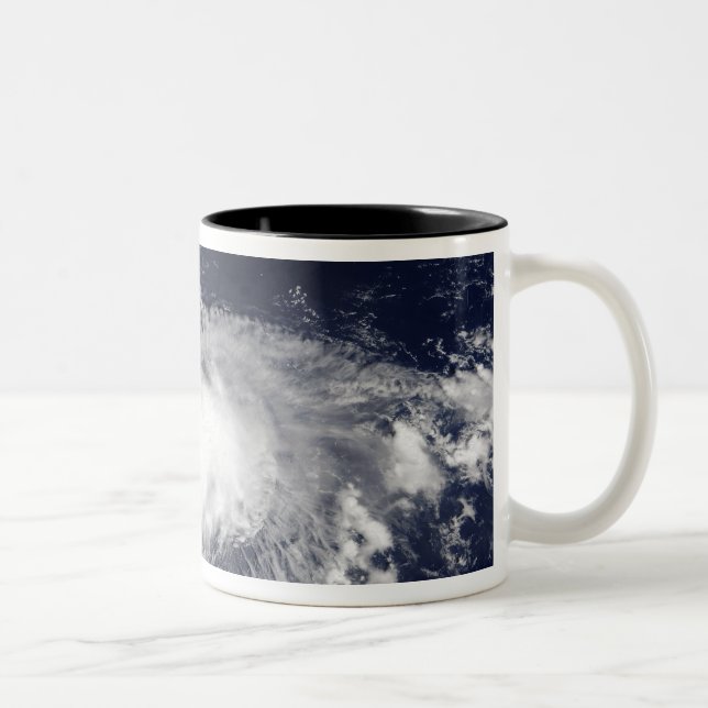 Hurrikan Kyle Zweifarbige Tasse (Rechts)