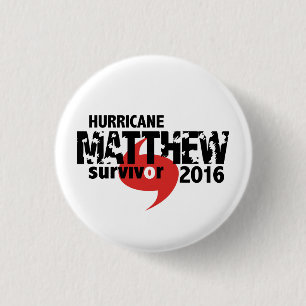 Hurrikan-Matthew-Überlebender im Oktober 2016 Button