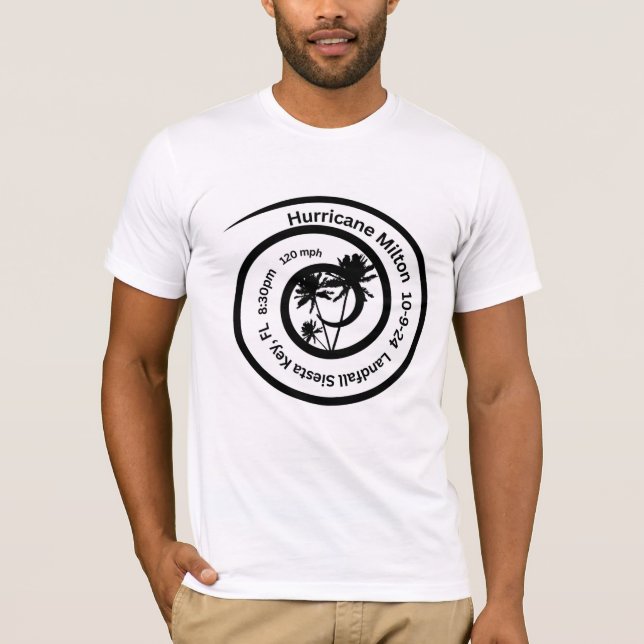 Hurrikan Milton 1 T-Shirt (Vorderseite)