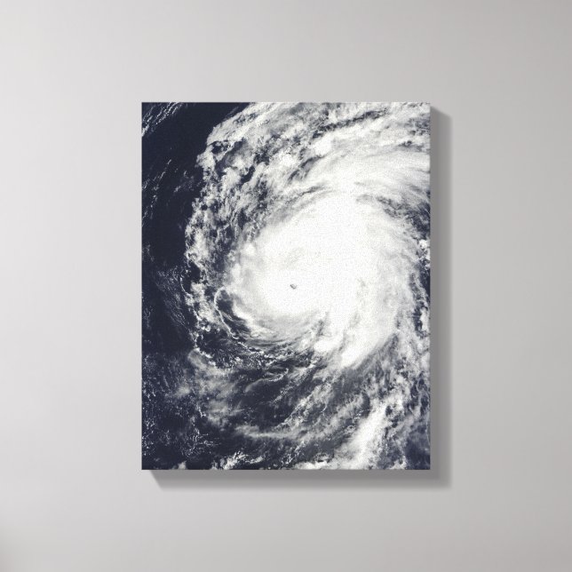 Hurrikan Neki westlich von Hawaii Leinwanddruck (Vorderseite)