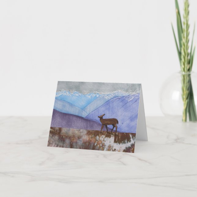 Hurrikan Ridge Karte (Vorderseite)