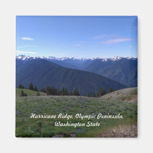 Hurrikan Ridge - olympischer Nationalpark-Magnet Magnet
