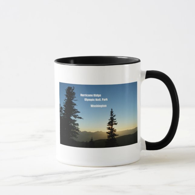 Hurrikan Ridge, Olympischer Nationalpark, WA Tasse (Rechts)