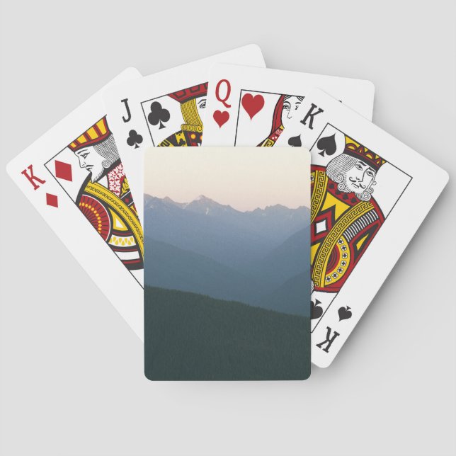 Hurrikan Ridge Spielkarten (Rückseite)