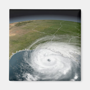 Hurrikan Rita 2 Magnet