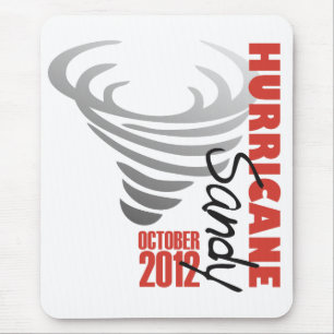 Hurrikan Sandy 2012 Mousepad